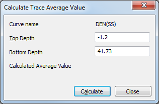 Shift Trace dialog box