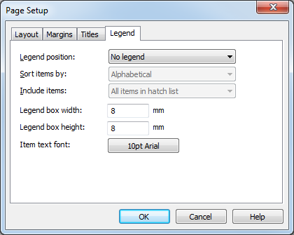 Layout tab of the Page Setup dialog